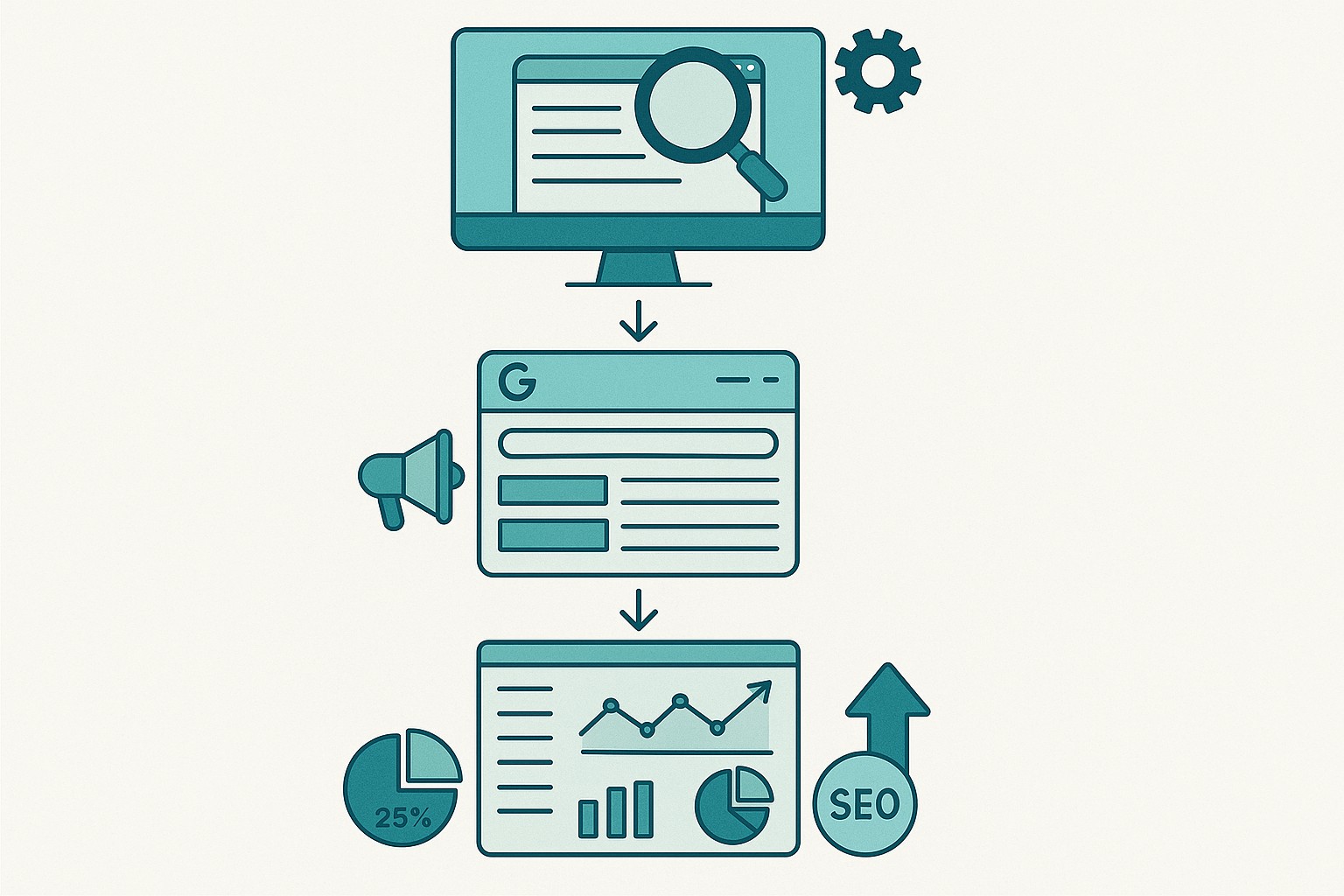 Infografía: guía visual con conceptos y datos clave sobre cómo crear una campaña exitosa en google ads: guía paso a paso desde cero