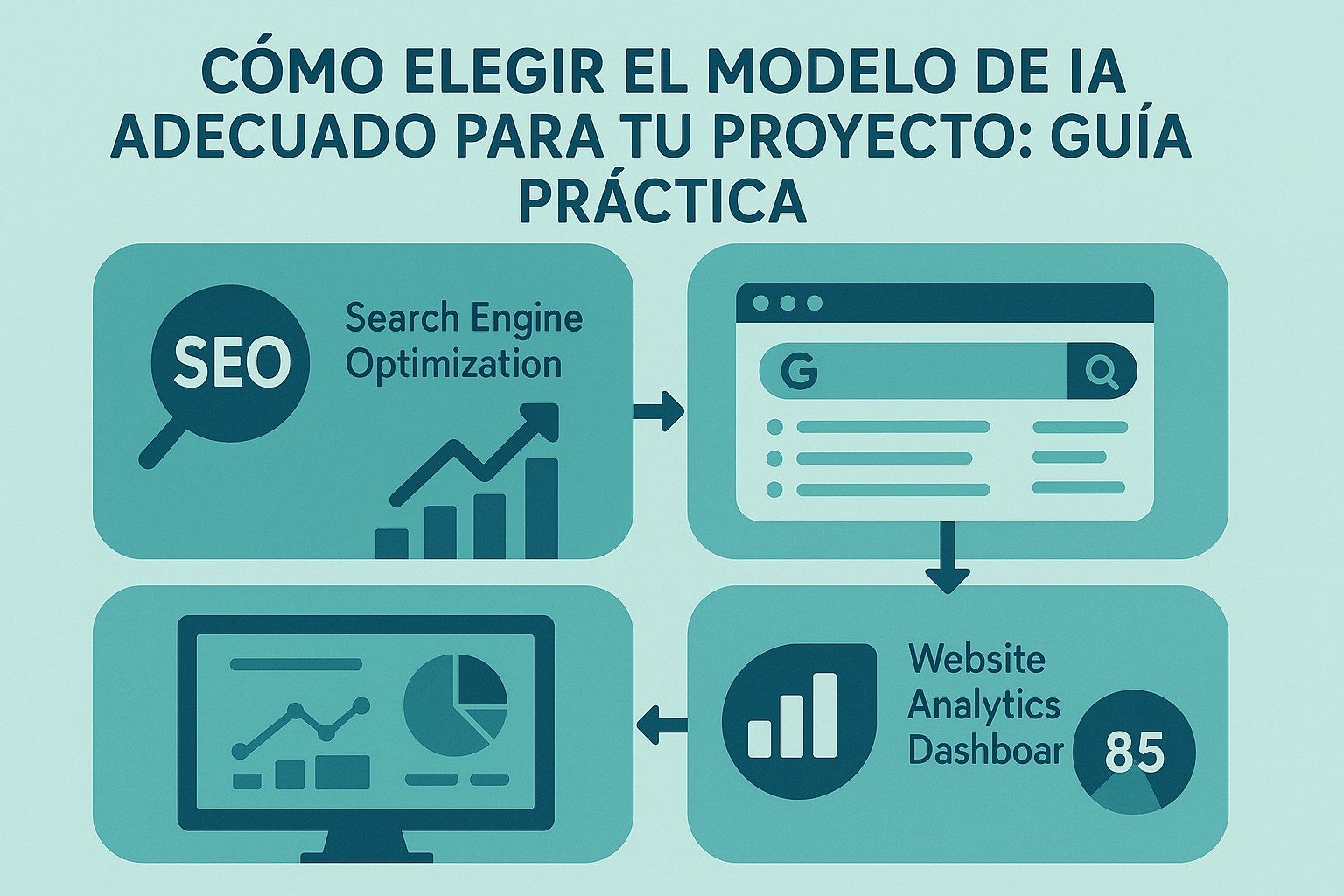 Infografia: Cómo Elegir el Modelo de IA Adecuado para tu Proyecto: Guía Práctica