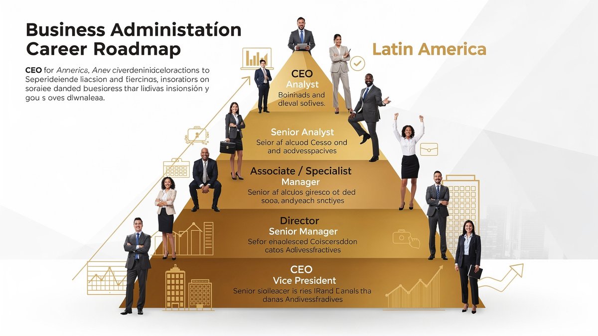 Ruta de carrera del administrador de empresas: de analista a gerente general