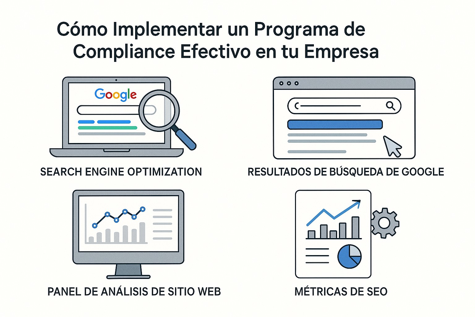 Persona revisando documentos y gráficas de cumplimiento normativo