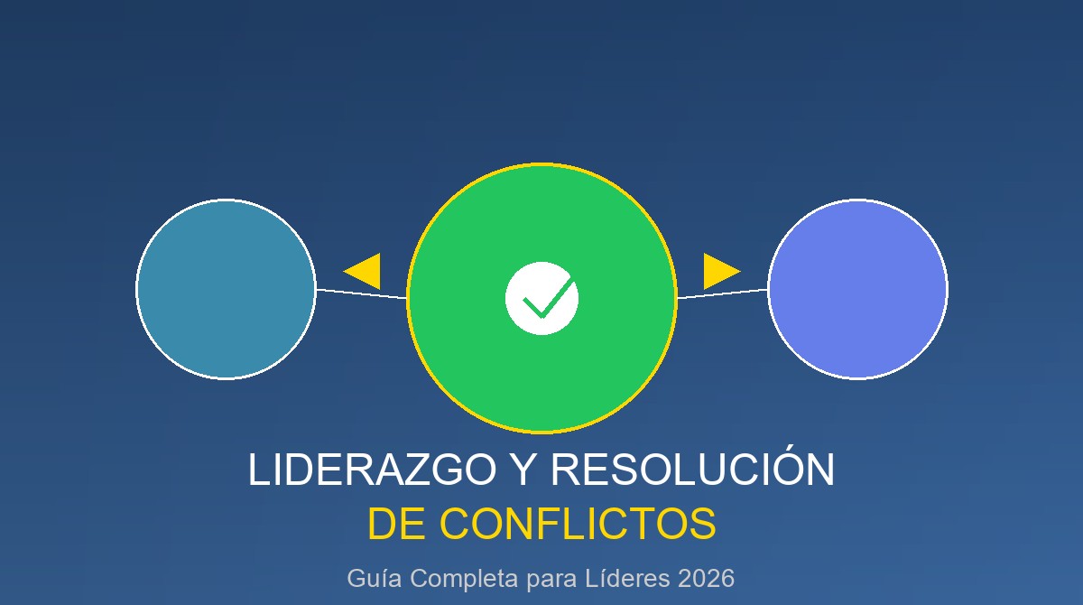 Líder mediando en una reunión de trabajo con dos colaboradores