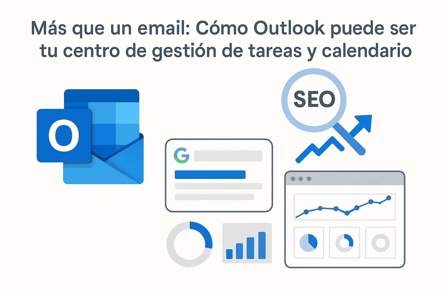 Captura de pantalla mostrando la configuración de reglas de correo electrónico en Outlook, con opciones para automatizar el manejo de mensajes.